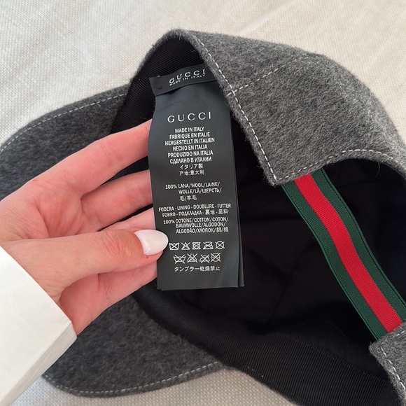 GUCCI Wool Baseball hat size S - Picture 3 of 4